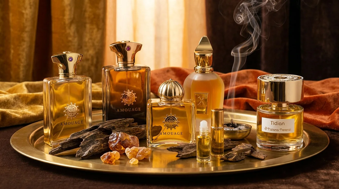 Arabic Perfume Layering fragrance editorial