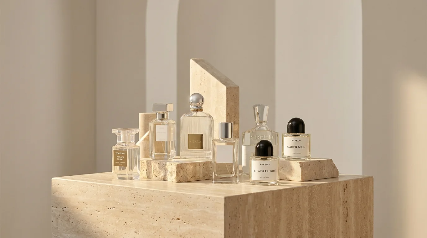 Designer Perfume Layering fragrance editorial