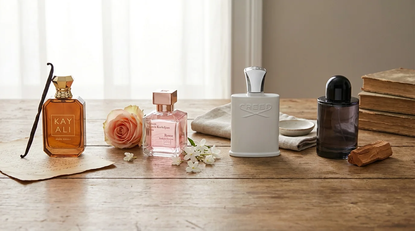 Luxury fragrance wardrobe for finding your signature scent